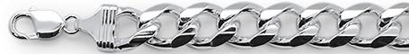 400-15MM MIAMI-CUBAN BRACELET 8"